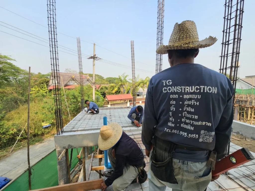 TG Construction รับสร้างบ้านและรีโนเวทอาคาร ควบคุมงบประมาณ ไม่ทิ้งงาน